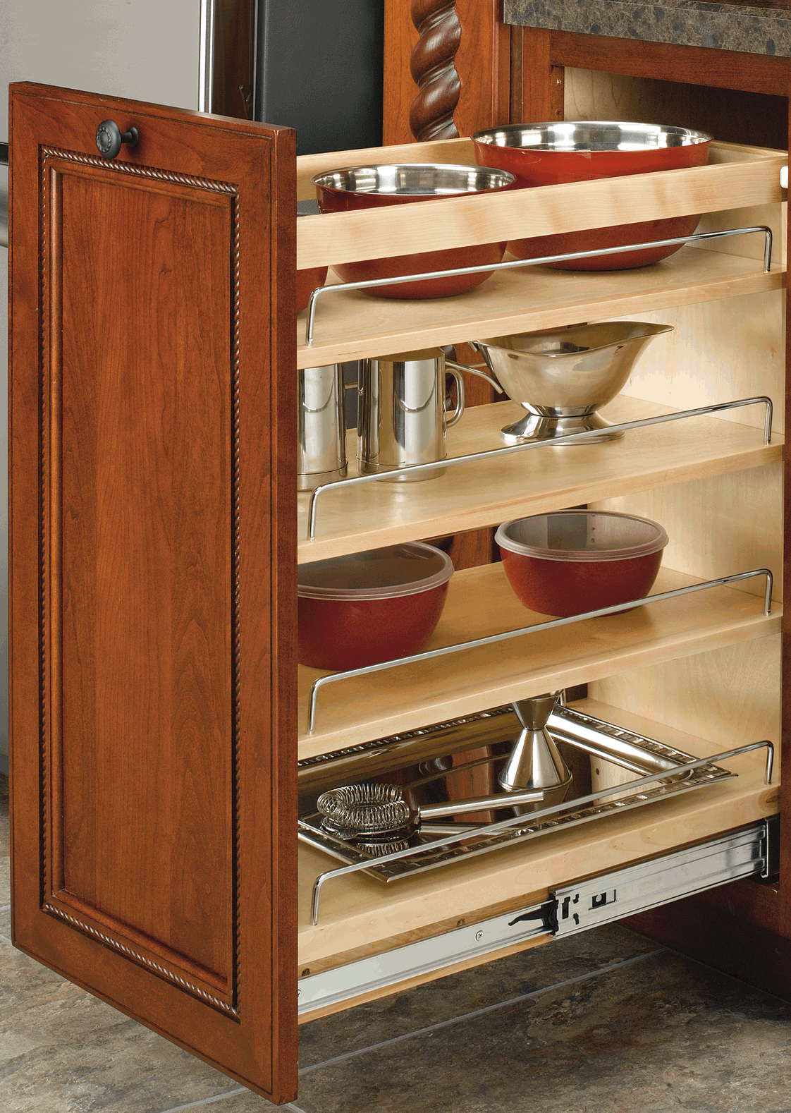 Rev-A-Shelf 9.75-in W x 8.26-in H 1-Tier Cabinet-mount Metal Under-sink  Organizer in the Cabinet Organizers department at